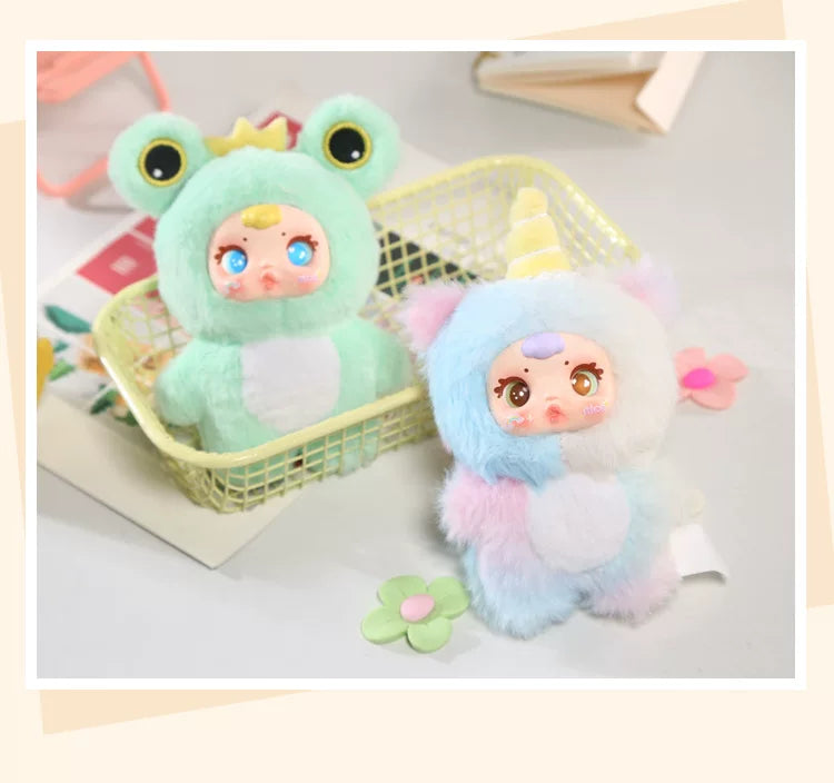 New Cute Milk Candy Keychain Mysterious Blind Box Car Key Decoration Backpack Pendant Doll A Birthday Present