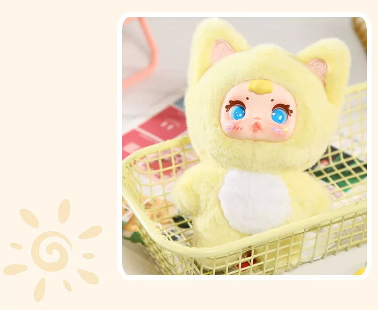 New Cute Milk Candy Keychain Mysterious Blind Box Car Key Decoration Backpack Pendant Doll A Birthday Present