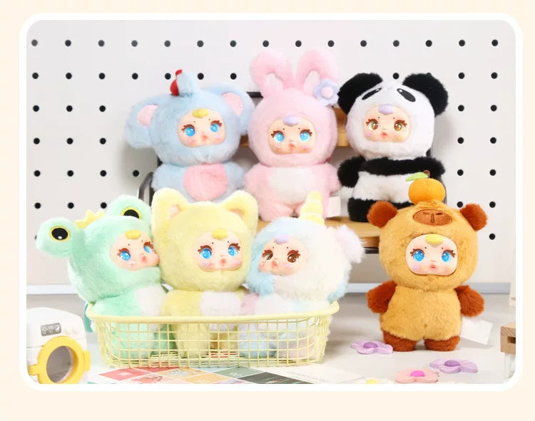 New Cute Milk Candy Keychain Mysterious Blind Box Car Key Decoration Backpack Pendant Doll A Birthday Present