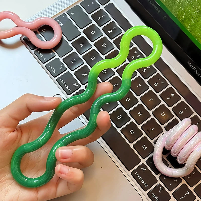 Tangle Fidget Decompression Twist Fidget Toy Gift Squishy Stress Relieving Rope Birthday Party Favor Gifts
