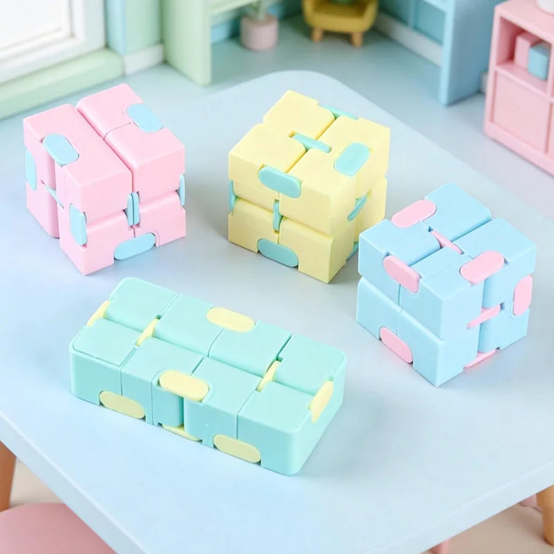 Infinity Cube Stress Relief And Anxiety Management Portable Blocks Gift Baby Shower Supplies