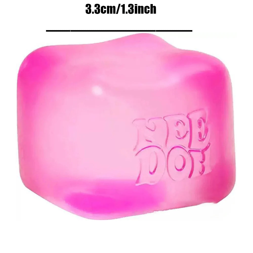 Schylling Needoh Nice Cube Sensory Toys Stress Relieving Blocks Pinching Relieving Puzzle Solving Venting Children Souvenir