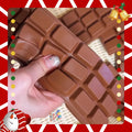 Slow Rising chocolate Bar Squeeze Squishy Sensory Fidget for Stress Relief Anti-Anxiety Hand Relaxation Gift