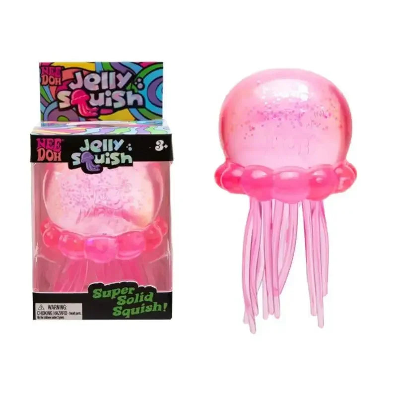 Jellyfish Squeeze Fidget Toy Product Needoh Jellyfish Stress Relief Relax Squishy Anti-Anxiety Squeeze Object For Focus