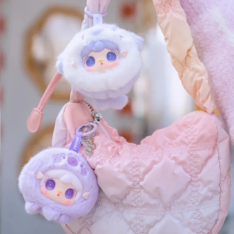 Yooki V6 Ocean Baby Series Vinyl Plush Blind Box Girl Bag Pendant Kawaii Doll Figurine  Figurine Fashionable Decoration And Gift