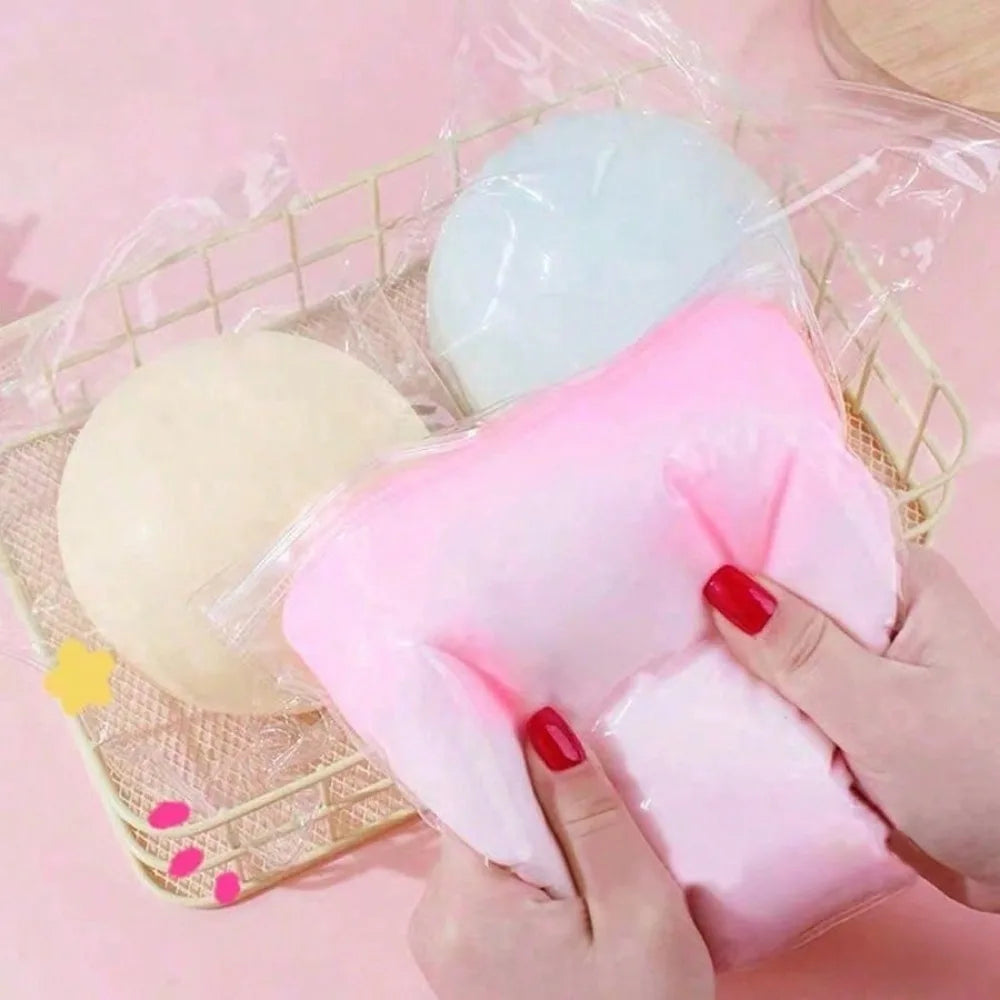 Stress Relief Squishy Ball, Soft Anti-Anxiety Sensory Fidget Toy, Durable Washable Squeeze Stress Ball for Adults Kids