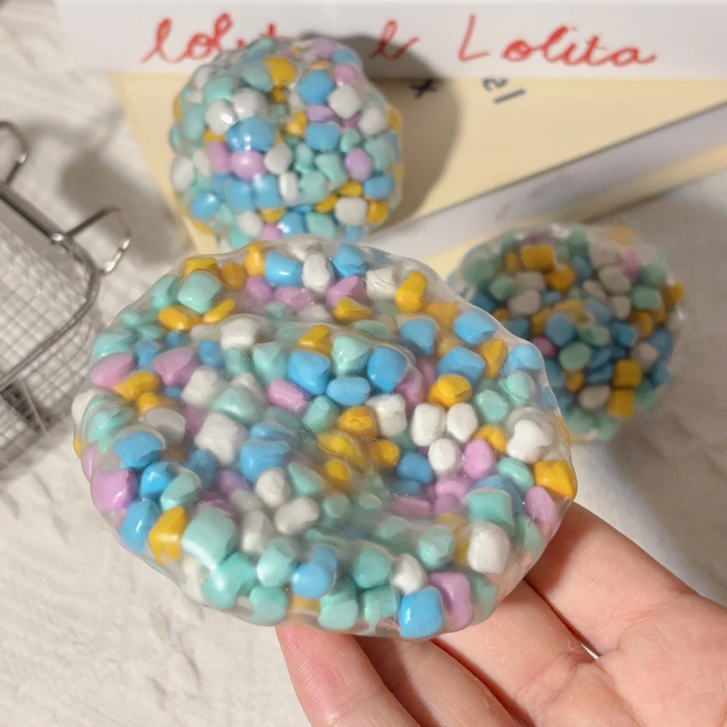 Squishy Dopamine Stress Ball Sensory Toys for Adults Anxiety Relief Fidget Toys Squeeze Balls for ADHD Autism Focus