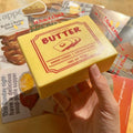 Squishy Simulated Butter Block Squeeze Toy Soft Stress Relief Slow Rising Sensory Fidget for Anxiety ADHD Autism Gifts for Kids