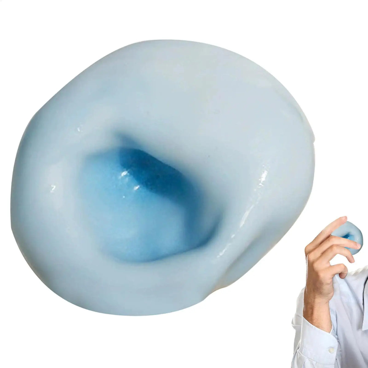 Stress Relief Toy Stress Ball Stress Relief Sand Ball Slow Squeeze Toy Relaxing Fidget Sensory Tool for Students Office Workers