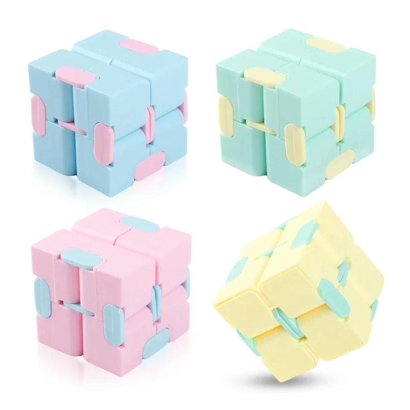 Infinity Cube Stress Relief And Anxiety Management Portable Blocks Gift Baby Shower Supplies