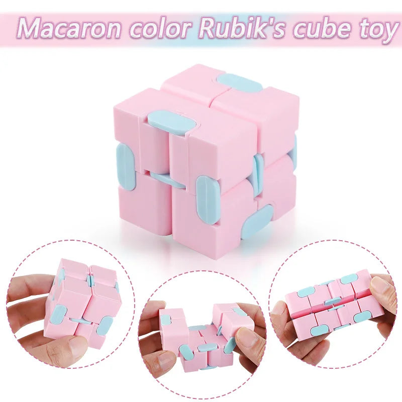 Infinity Cube Stress Relief And Anxiety Management Portable Blocks Gift Baby Shower Supplies
