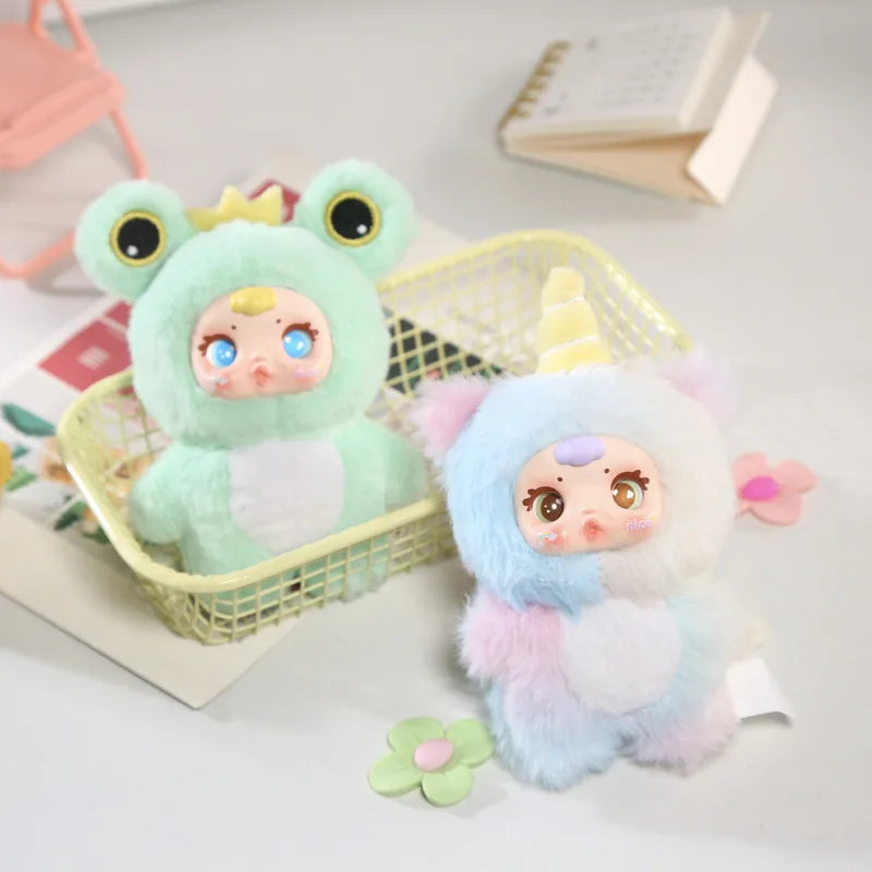 New Cute Milk Candy Keychain Mysterious Blind Box Car Key Decoration Backpack Pendant Doll A Birthday Present