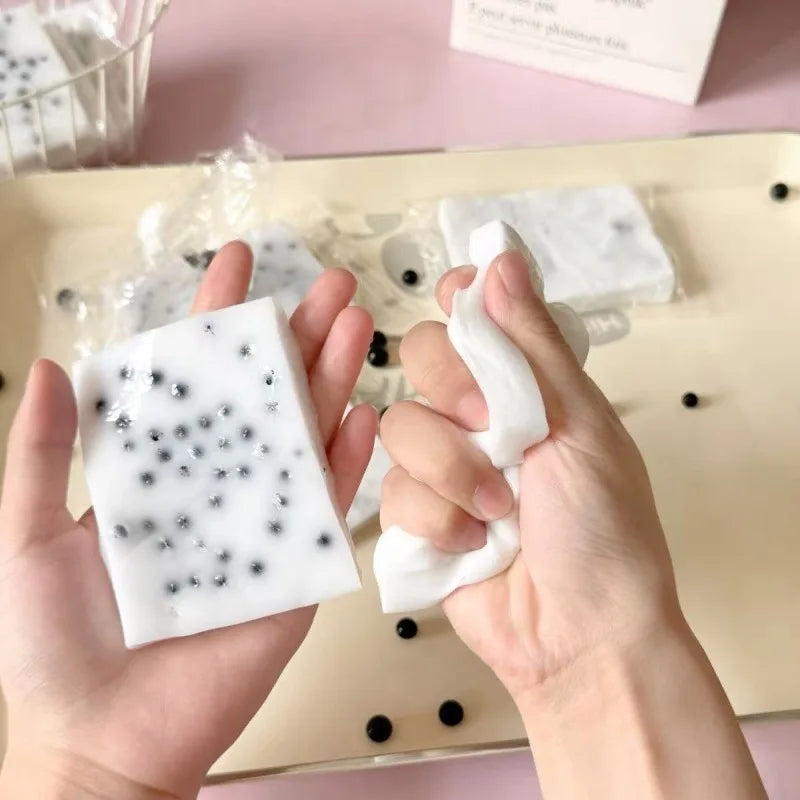 Squishy Texture Pimple Popping Squeeze Toy Sensory Design Reusable Toy Super Soft Fidget Relieve Anxiety Toy Decompression Gift