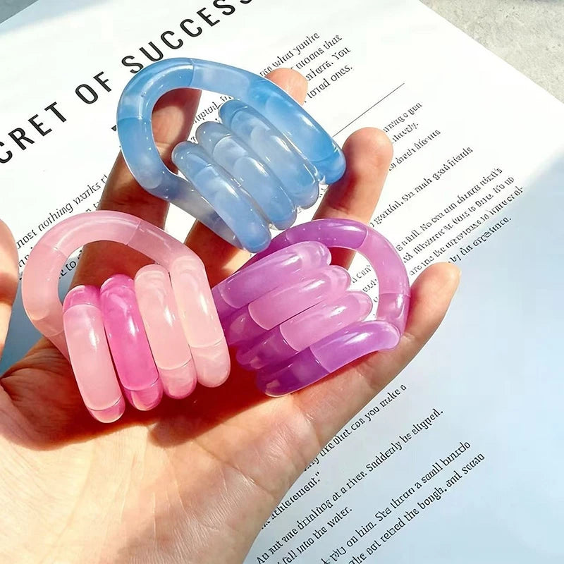 Tangle Fidget Decompression Twist Fidget Toy Gift Squishy Stress Relieving Rope Birthday Party Favor Gifts