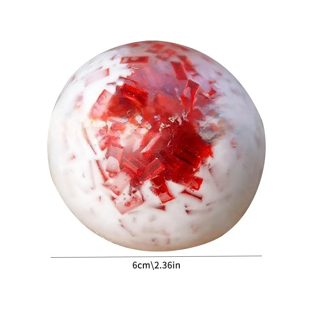 Squeeze Stress Relief Ball Toy Cream Ice Stick Handmade Ribbon Stress Ball Squishy Fidget Toy
