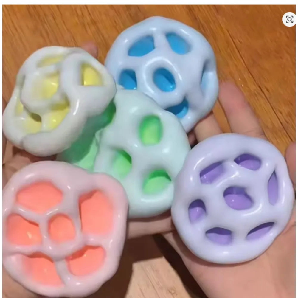 Coconut Oil Squeeze Squishy Fidget Toys Stress Relieving Toy Ultra-Thin Ice Skin blind box Shapeable Venting for Adults Gifts