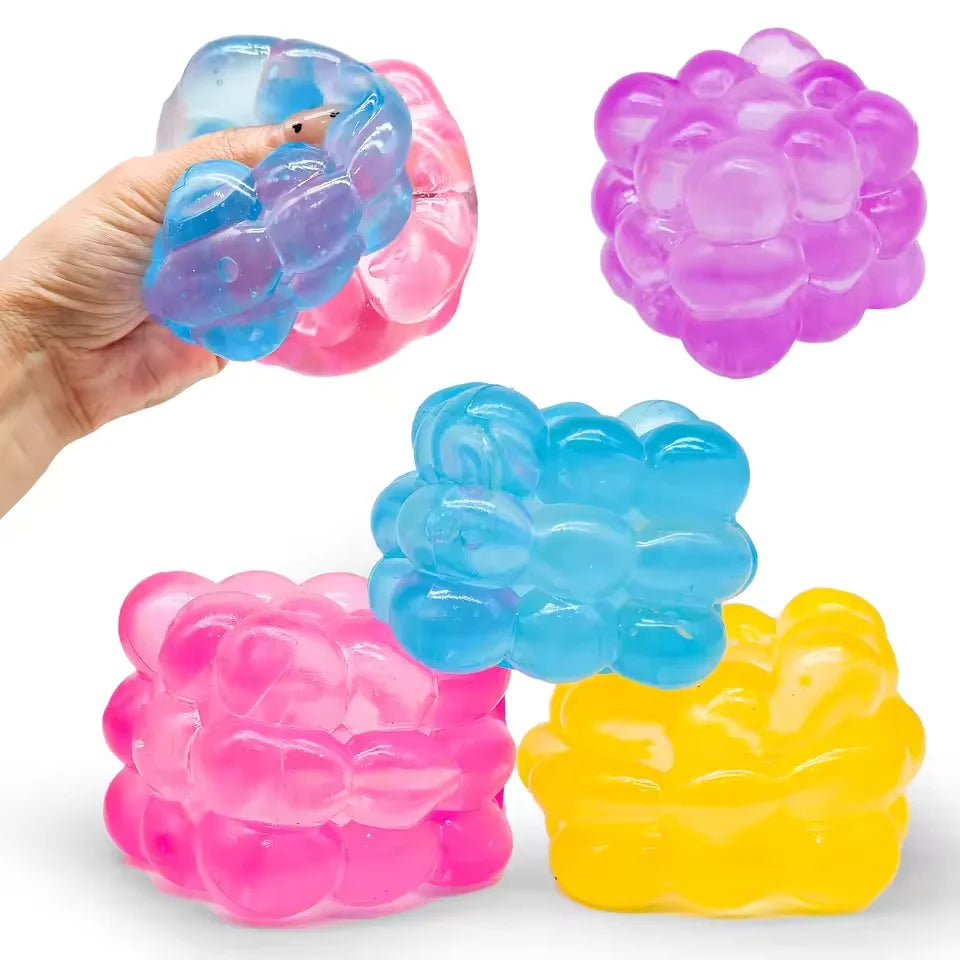 Schylling Needoh Nice Cube Sensory Fidget Stress Relief Anxiety Tool for Focus ADHD Office Desk Calming Gadget