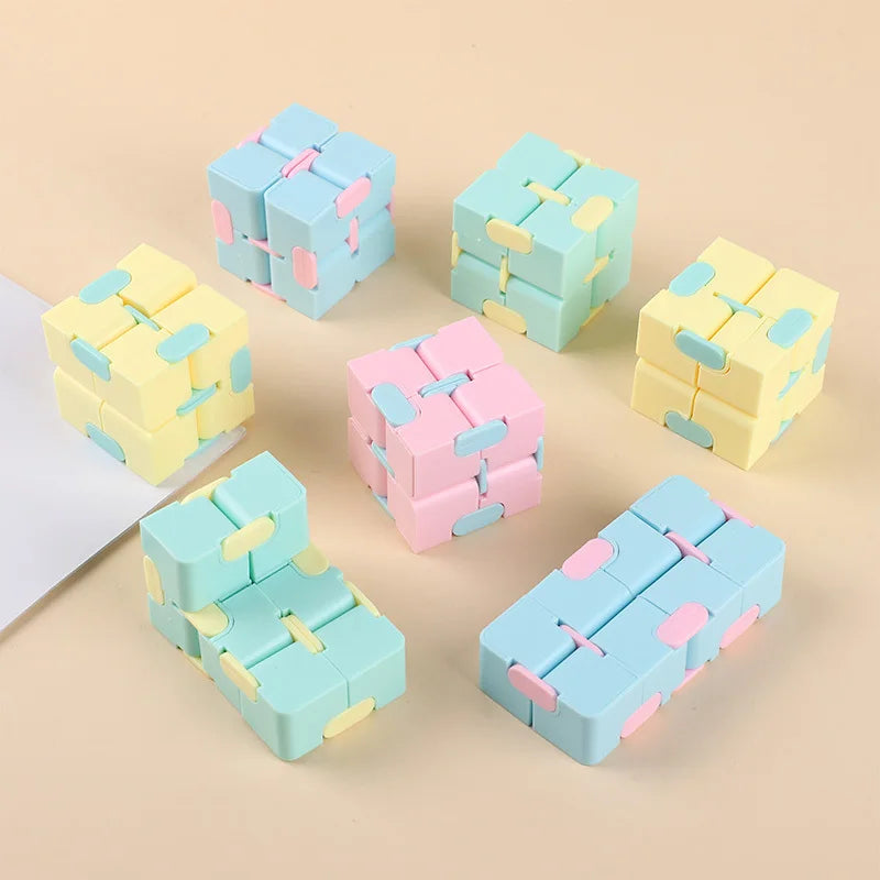 Infinity Cube Stress Relief And Anxiety Management Portable Blocks Gift Baby Shower Supplies