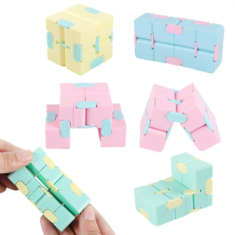 Infinity Cube Stress Relief And Anxiety Management Portable Blocks Gift Baby Shower Supplies
