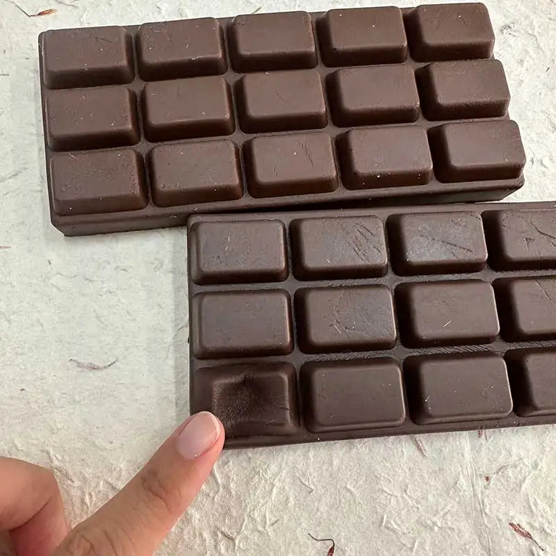 Slow Rising chocolate Bar Squeeze Squishy Sensory Fidget for Stress Relief Anti-Anxiety Hand Relaxation Gift