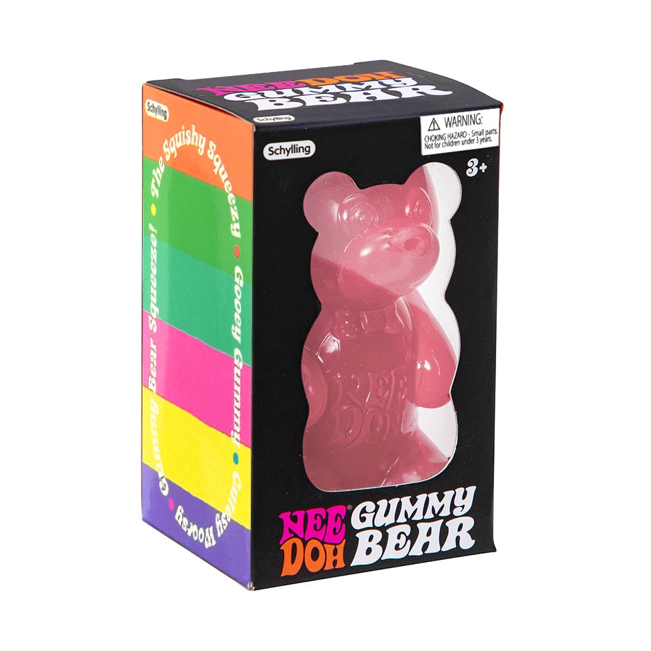 Schylling Nee doh Maltose Cute Bear Maltose Squeeze Toy Dough Colorful Sensory Toy Creative  Item Desk Decoration Stress Relief