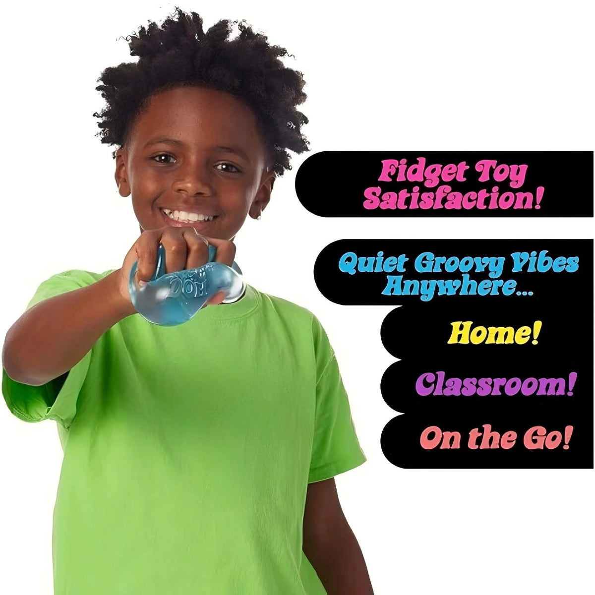 Schylling Needoh Nice Cube Sensory Fidget Stress Relief Squishy Anti-Anxiety Squeeze Object for Focus ADHD Population