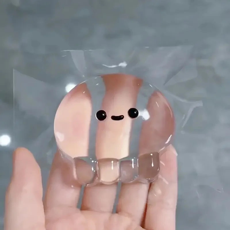 Jellyfish Transparent  Cute and Romantic Mini DIY Squeeze Toy, Novelty Super Fun, Slow Rebound Party Gifts