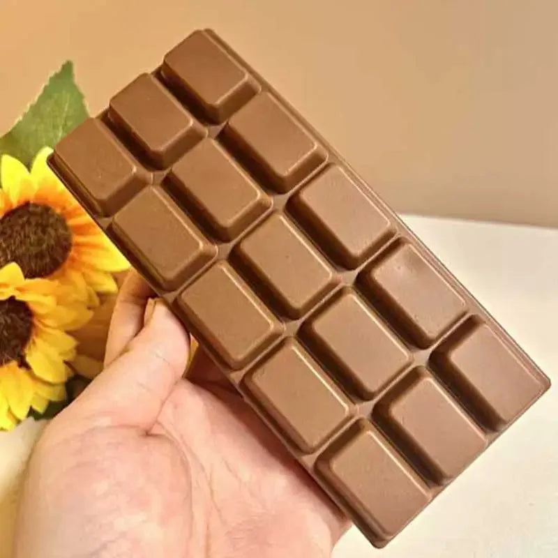 Slow Rising chocolate Bar Squeeze Squishy Sensory Fidget for Stress Relief Anti-Anxiety Hand Relaxation Gift
