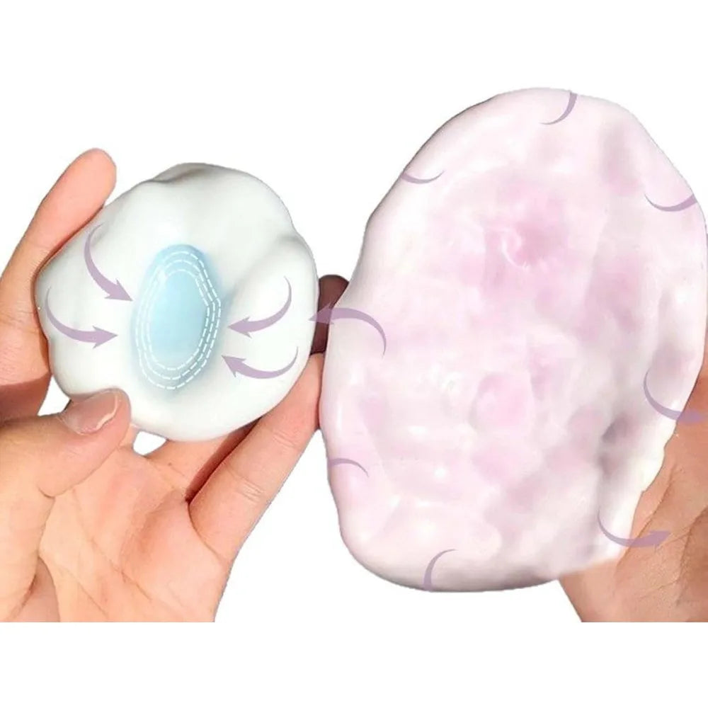 Coconut Oil Squeeze Squishy Fidget Toys Stress Relieving Toy Ultra-Thin Ice Skin blind box Shapeable Venting for Adults Gifts