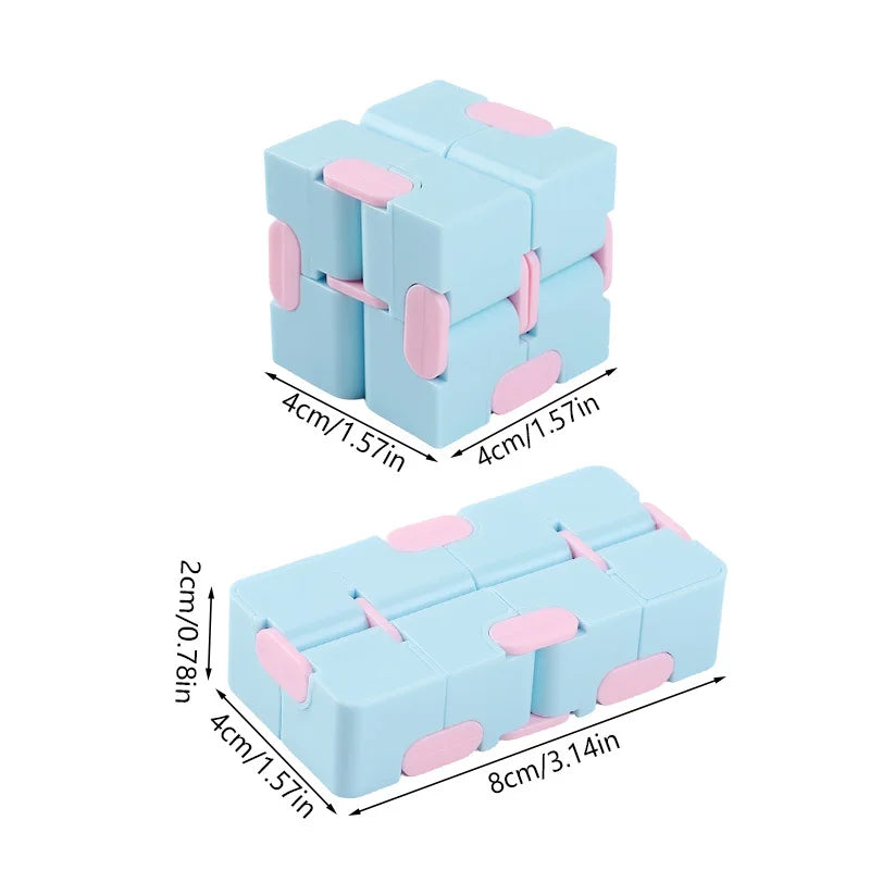 Infinity Cube Stress Relief And Anxiety Management Portable Blocks Gift Baby Shower Supplies