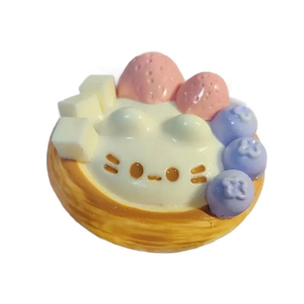 Kawaii Cartoon Egg Tart Antistress Foot Squishy Toy Mochi Squishy Fidget Squeeze Stress Reliever Toy
