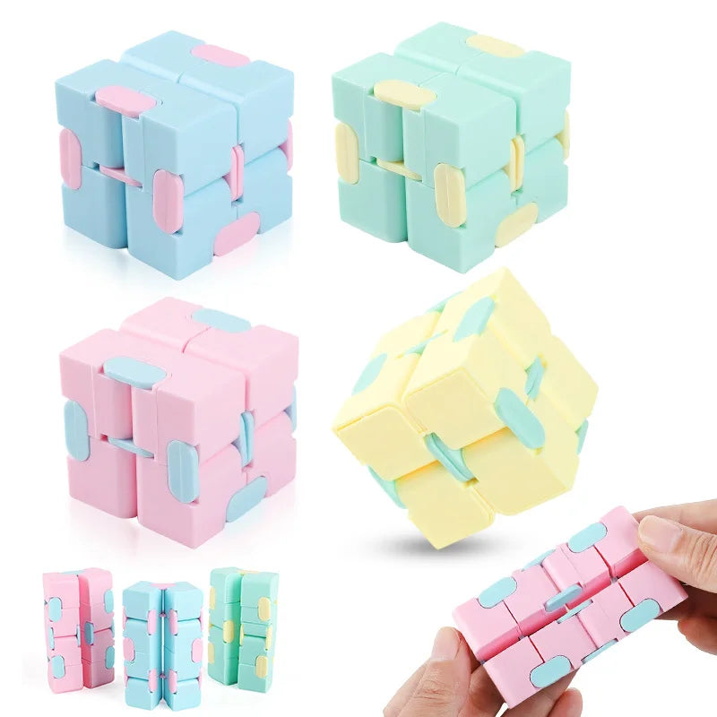 Infinity Cube Stress Relief And Anxiety Management Portable Blocks Gift Baby Shower Supplies
