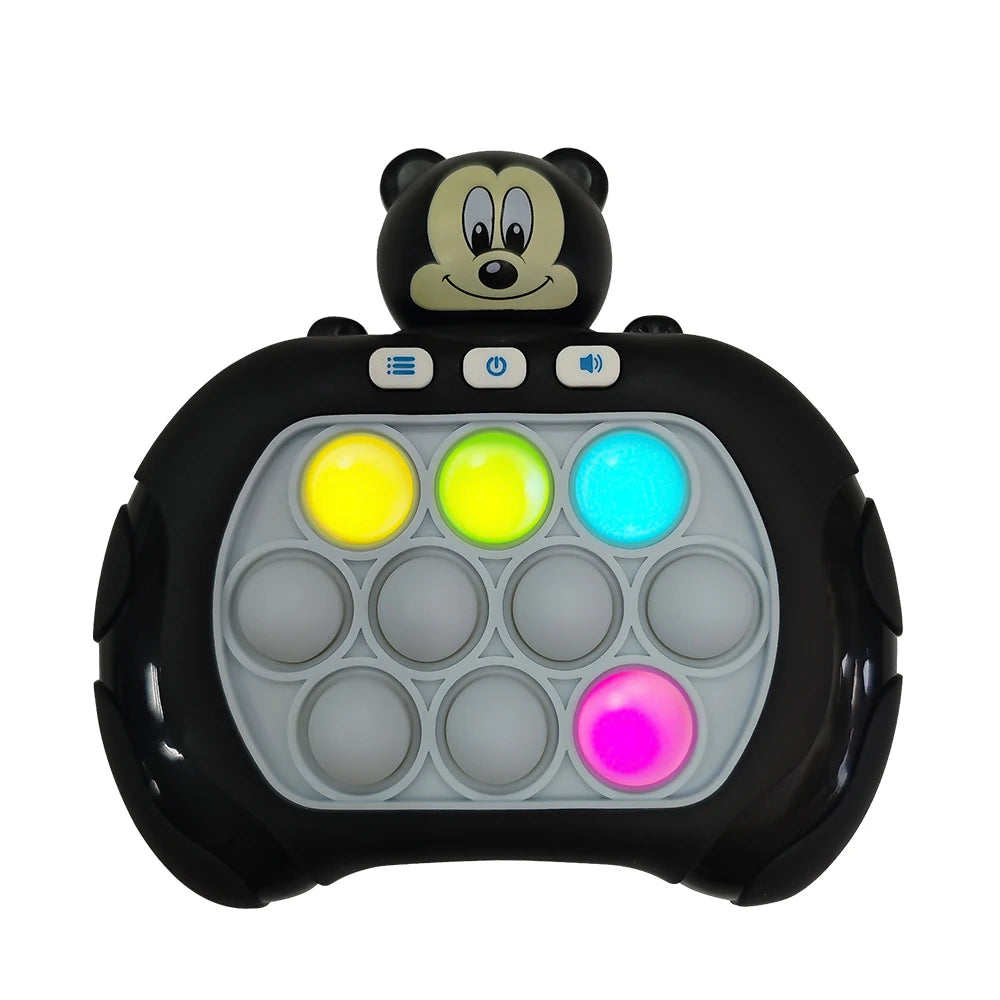 Stitch Smile Quick Push Game Pop Up Fidget Bubble Electronic Pop it Pro Game Lightweight Anti-Stress Toy Adult Children Gift