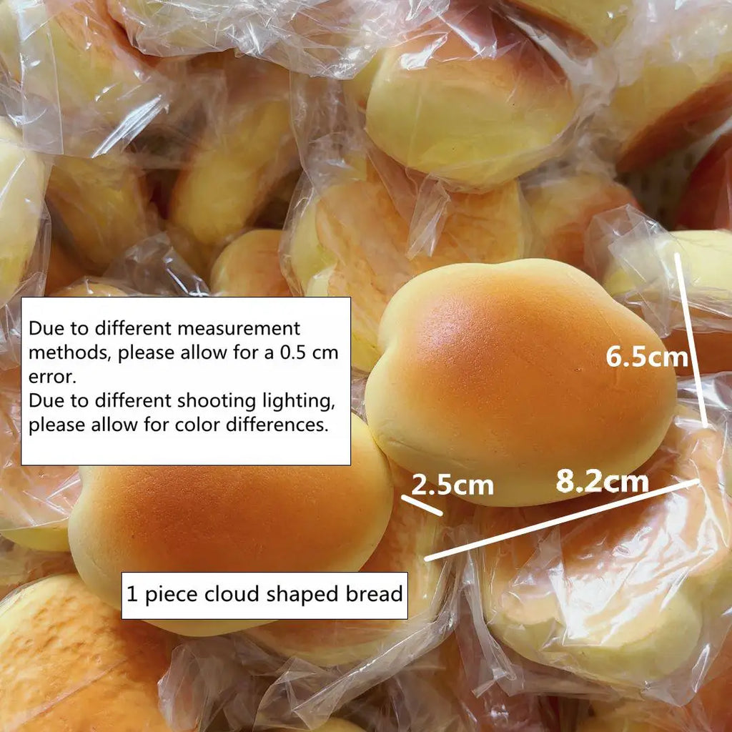 Squishy Cheese Bread Slow Rebound Cheese Cake Stress Relief Sensory Fidget Toys Sweet Smell Squeeze Toys for  Anxiety ADHD