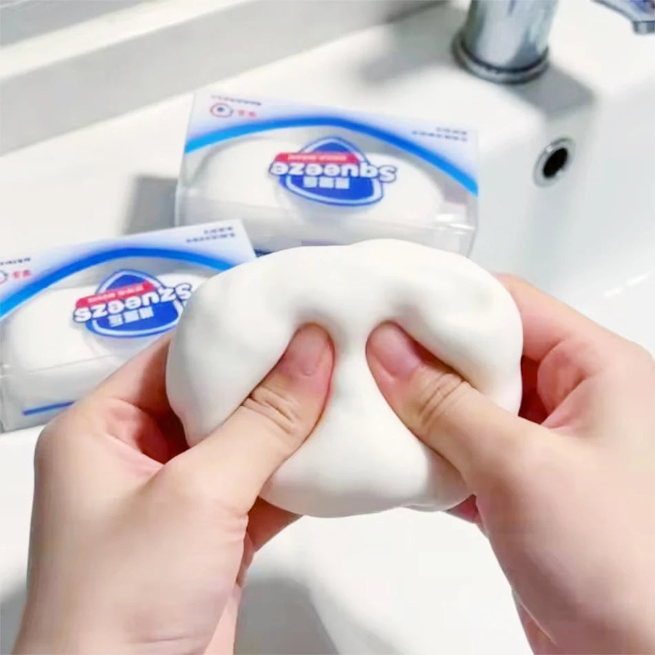 ASMR Crunchy Soap Ball Squishy Stress Ball Filled Soft Squeeze Fidget Toy Anti-Stress Anxiety Relief Hand Decompression Toy