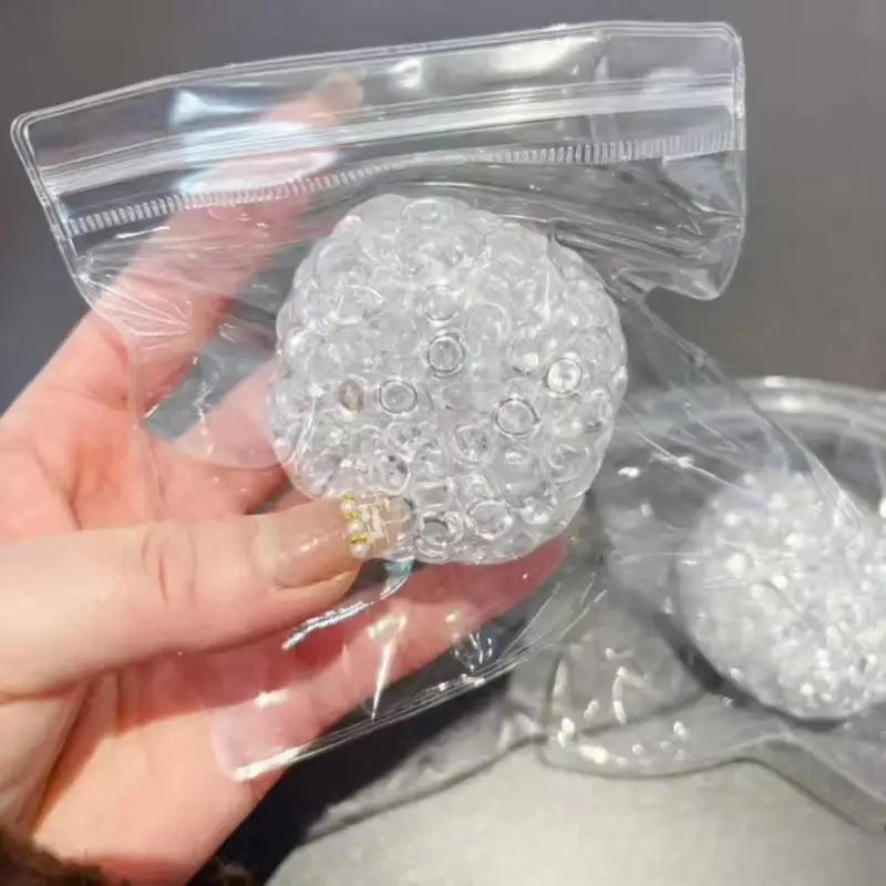 Ice Beads Balls Stress Relief Toy Super Soft Sensory Fidget Toys For Kids Adults Anxiety Relaxation Squeeze Gift